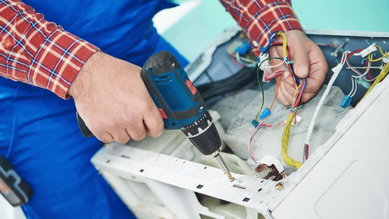 Sakarya Protherm Protherm çamaşır makinesi kart tamiri – Su almama arızası orijinal parça ile giderildi. - Teknik servis örneği