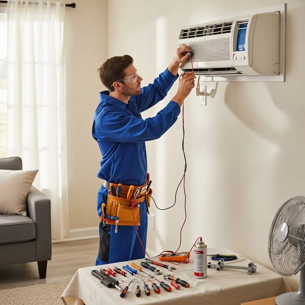 Sakarya Protherm Protherm klima gaz dolumu ve bakım – Enerji verimliliği artırıldı. - Teknik servis örneği